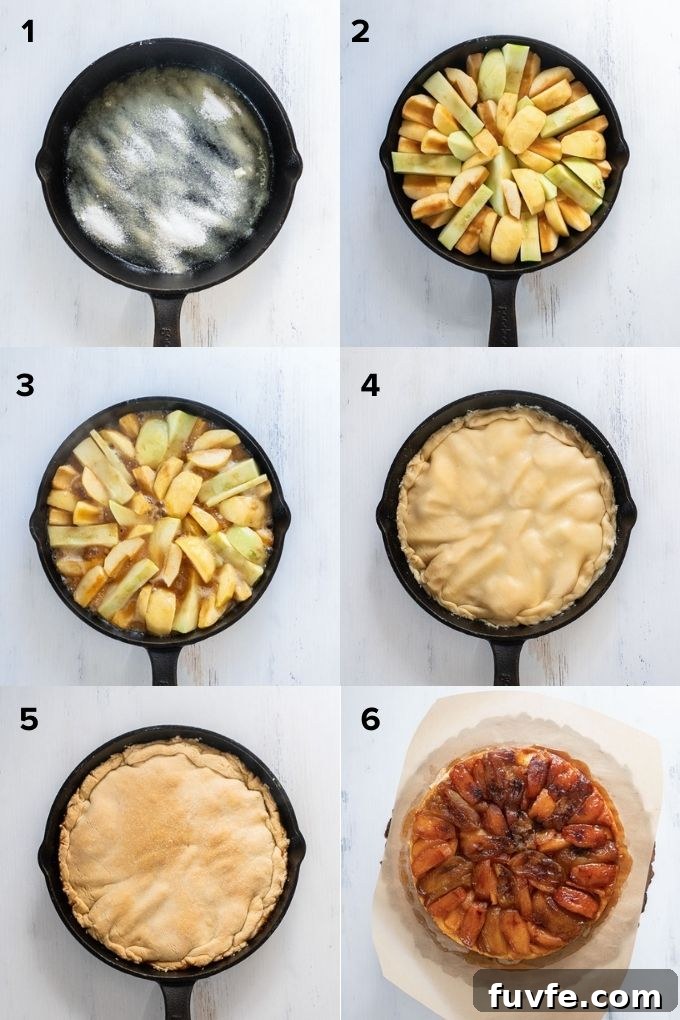 How to make apple tarte tatin