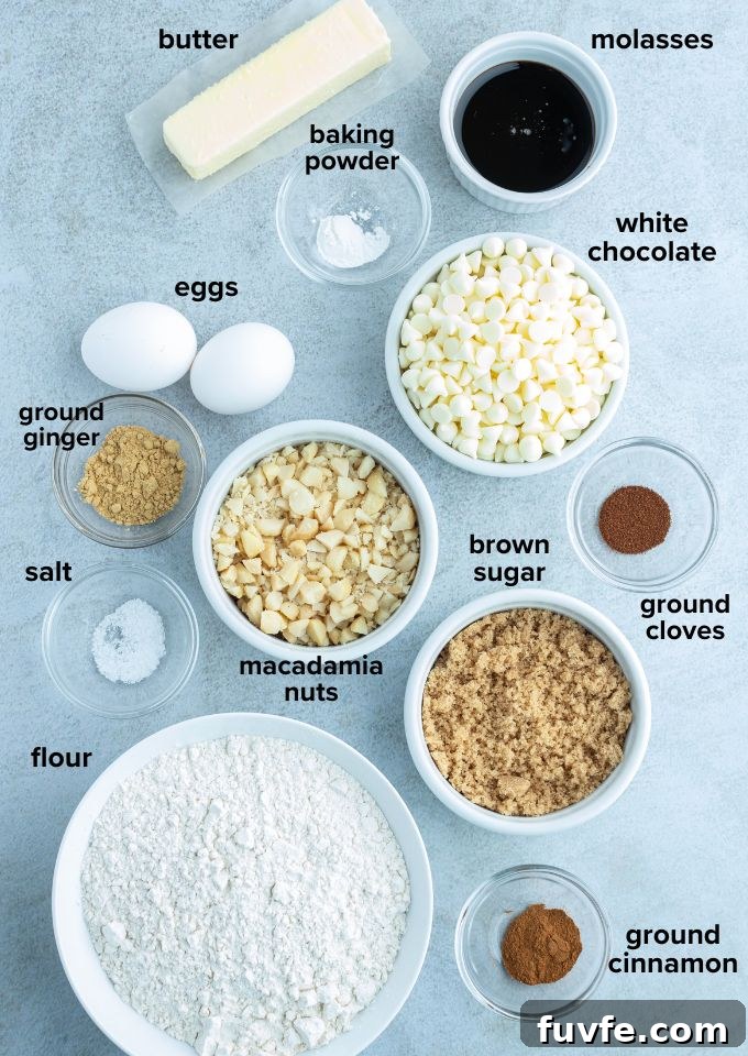 gingerbread biscotti recipe ingredients