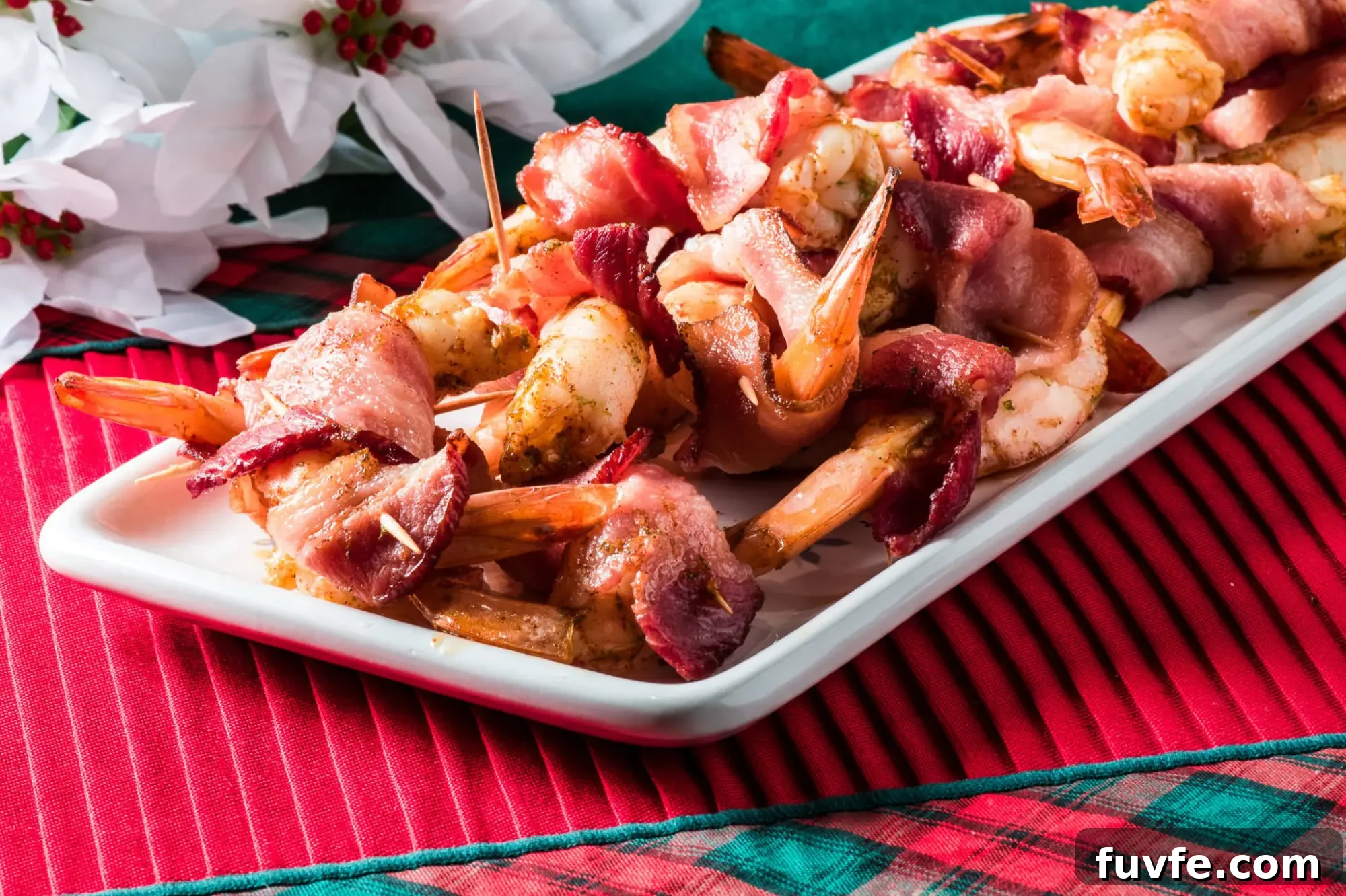Chipotle Lime Bacon-Wrapped Shrimp
