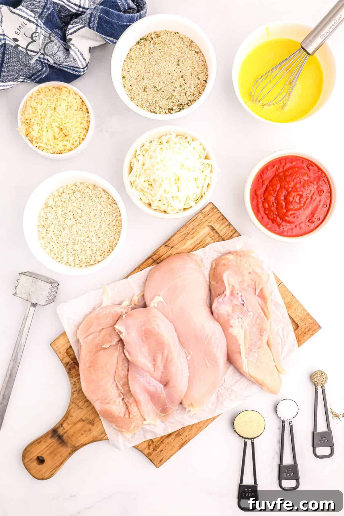 Air Fryer Chicken Parm Ingredients