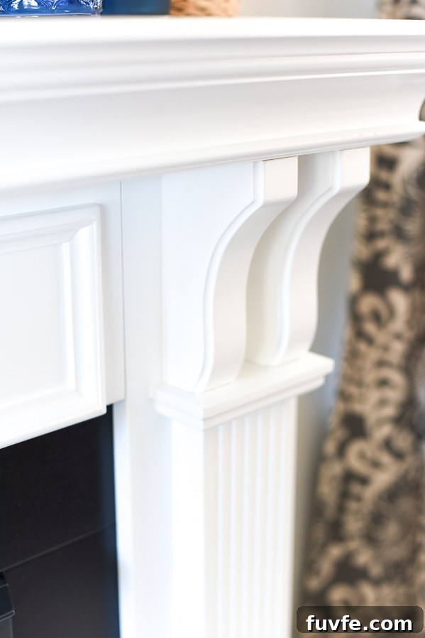 Faux Fireplace