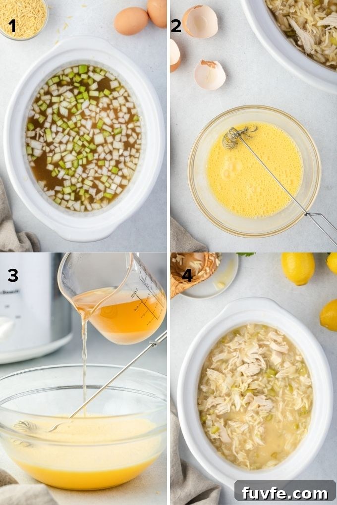 How to make avgolemono soup