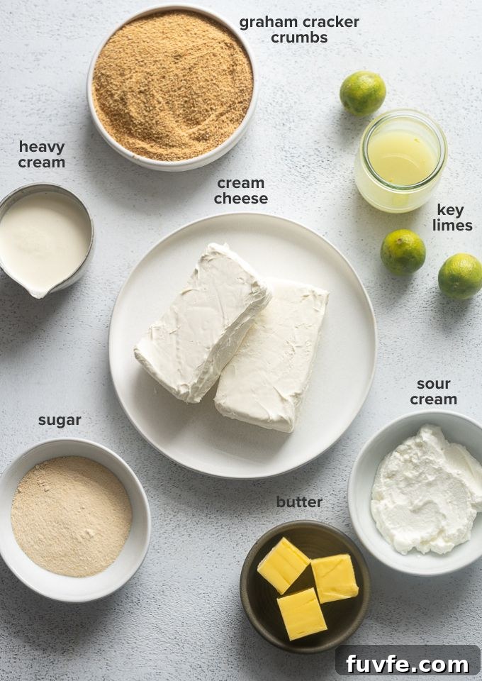 Cheesecake bars with key lime ingredients.